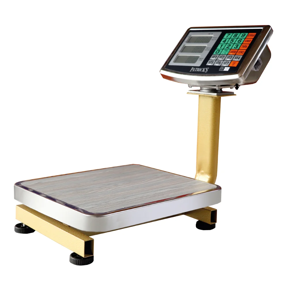 Balanza-de-Plataforma Patricks TCS 60C de 60 Kilos